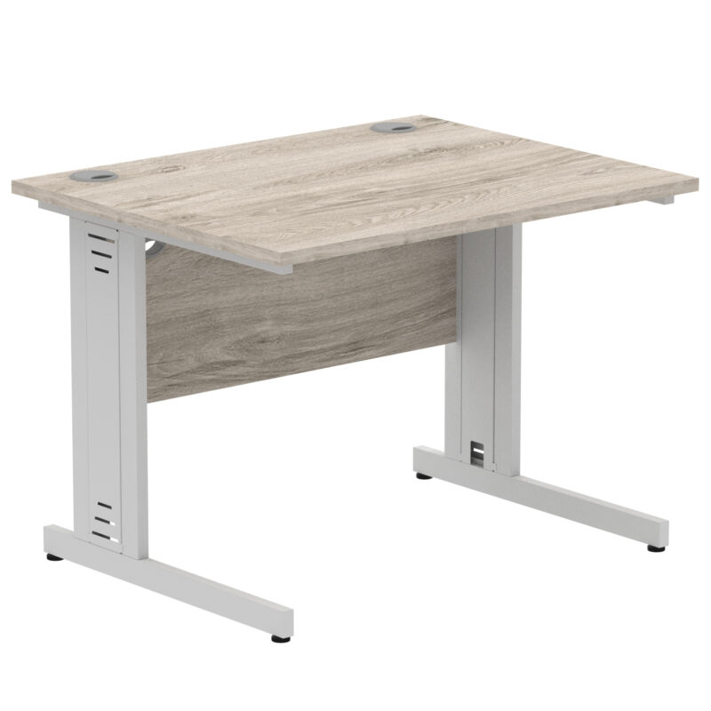Pace 1000mm Straight Desk Cable Managed Leg - Image 27