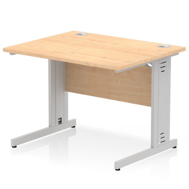 Pace 1000mm Straight Desk Cable Managed Leg - Image 33