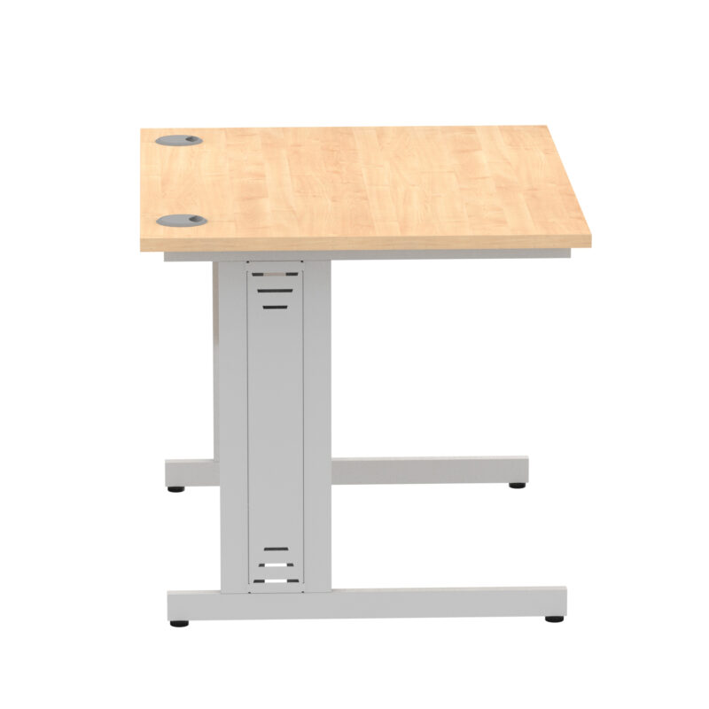 Pace 1000mm Straight Desk Cable Managed Leg - Image 36