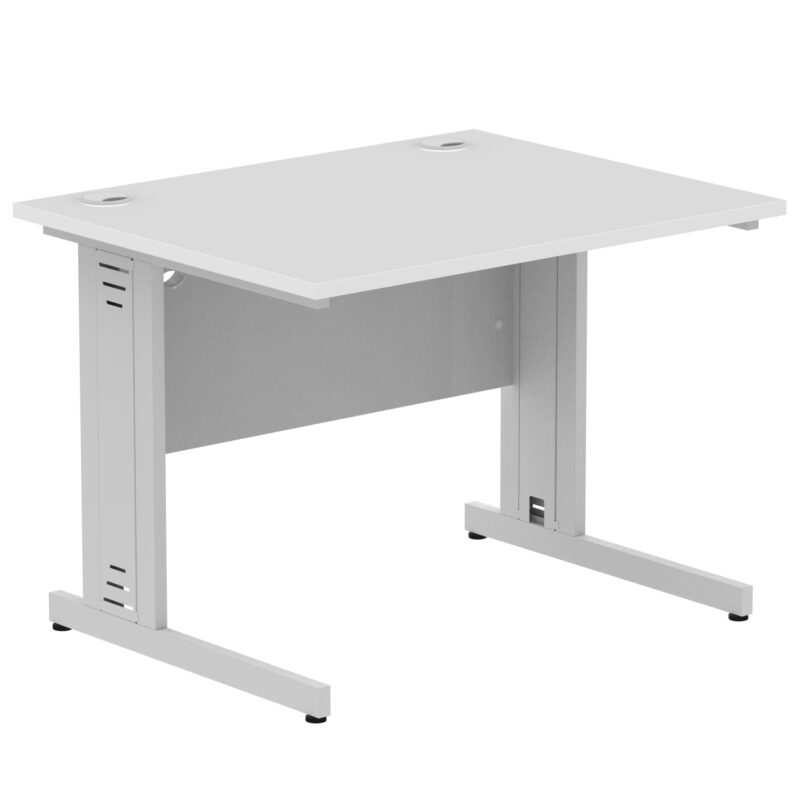 Pace 1000mm Straight Desk Cable Managed Leg - Image 83