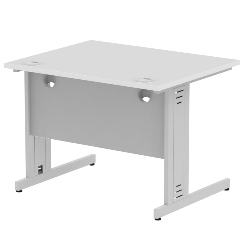 Pace 1000mm Straight Desk Cable Managed Leg - Image 85