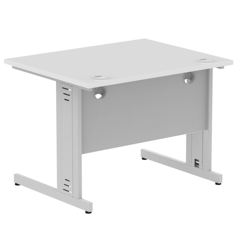 Pace 1000mm Straight Desk Cable Managed Leg - Image 87