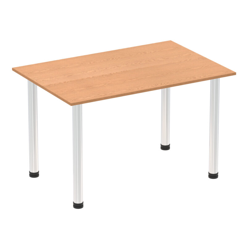 Pace 1200mm Straight Table With Post Leg - Image 18