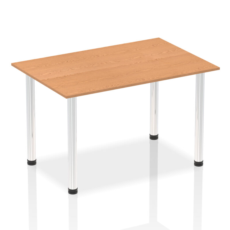 Pace 1400mm Straight Table With Post Leg - Image 18