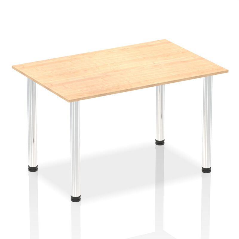 Pace 1400mm Straight Table With Post Leg - Image 13