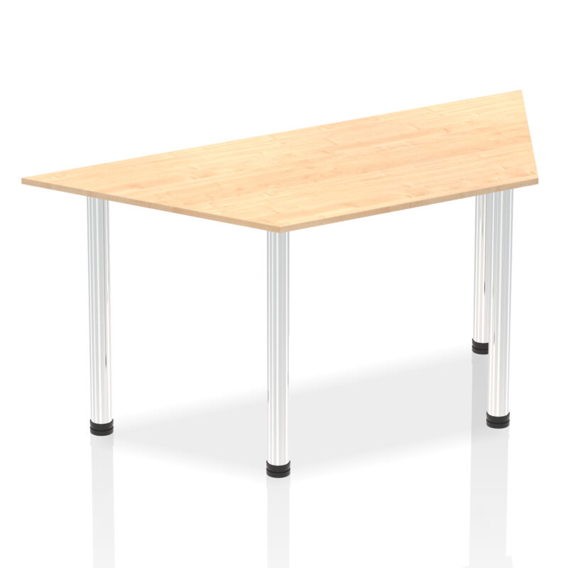 Pace Trapezium Table With Post Leg - Image 13