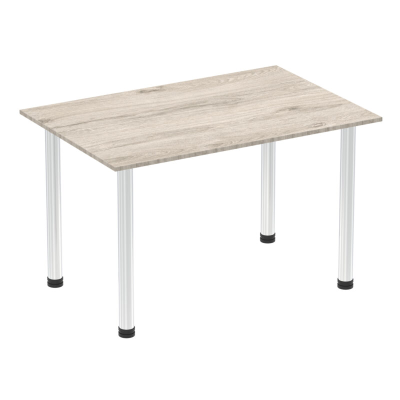 Pace 1200mm Straight Table With Post Leg - Image 8