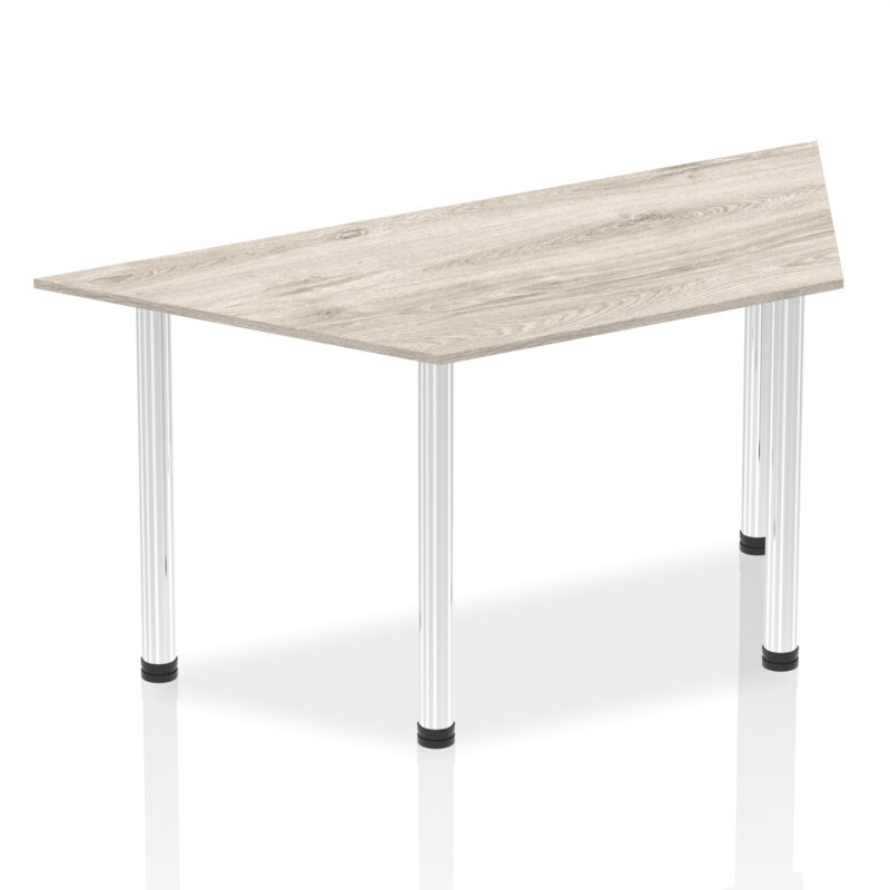 Pace Trapezium Table With Post Leg - Image 8
