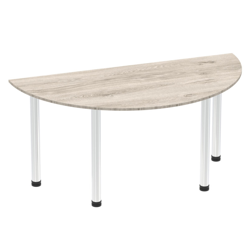 Pace Semi-Circle Table With Post Leg - Image 8