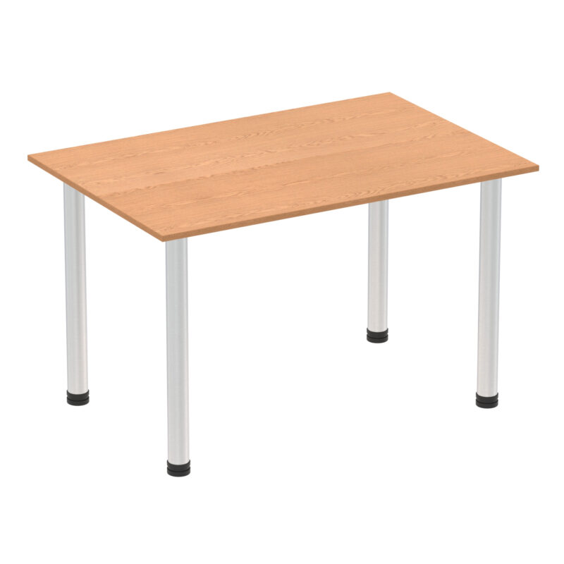 Pace 1200mm Straight Table With Post Leg - Image 17