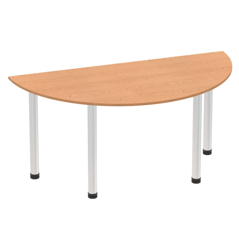 Pace Semi-Circle Table With Post Leg - Image 17