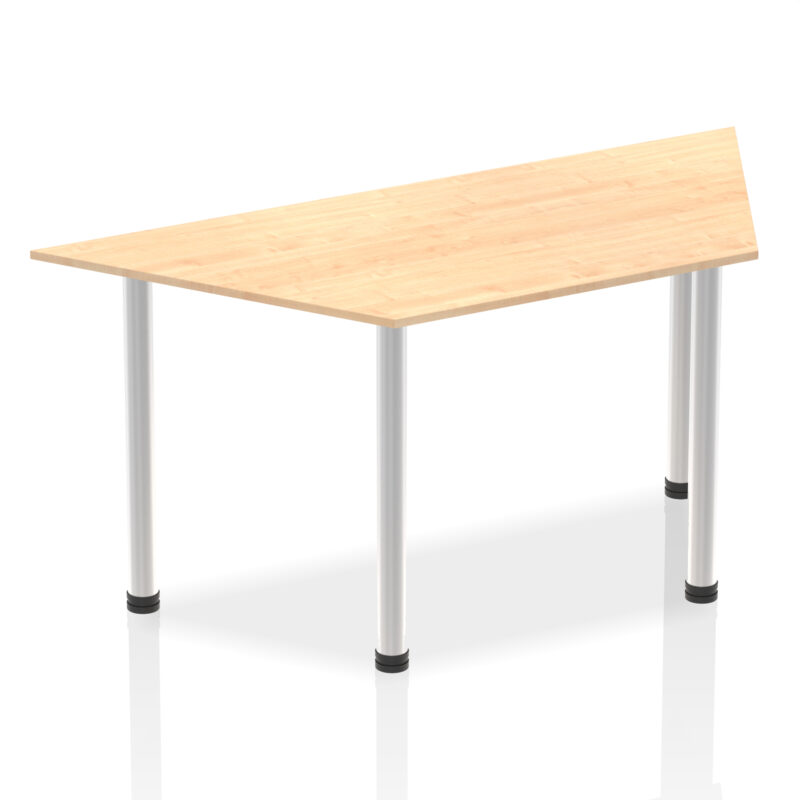 Pace Trapezium Table With Post Leg - Image 12