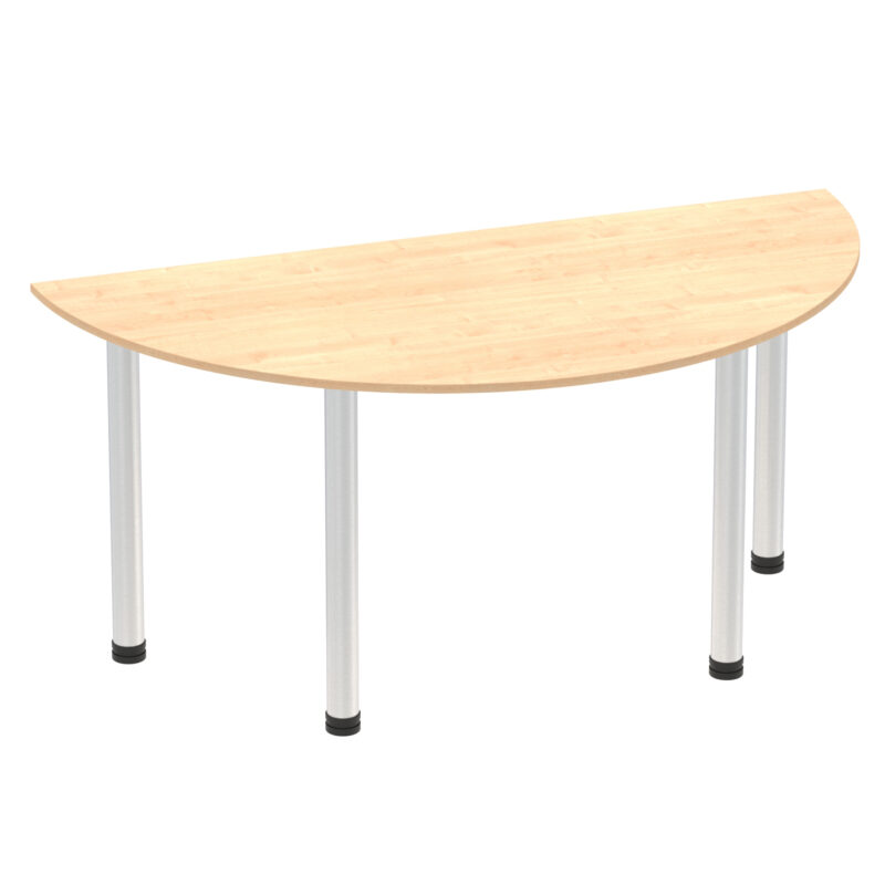 Pace Semi-Circle Table With Post Leg - Image 12