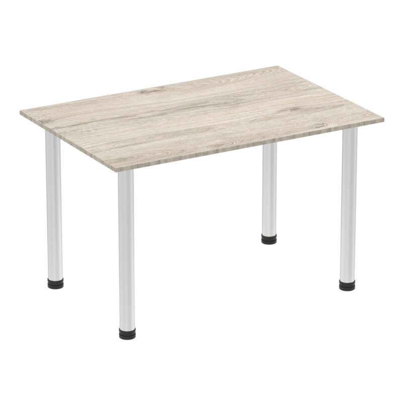 Pace 1200mm Straight Table With Post Leg - Image 7