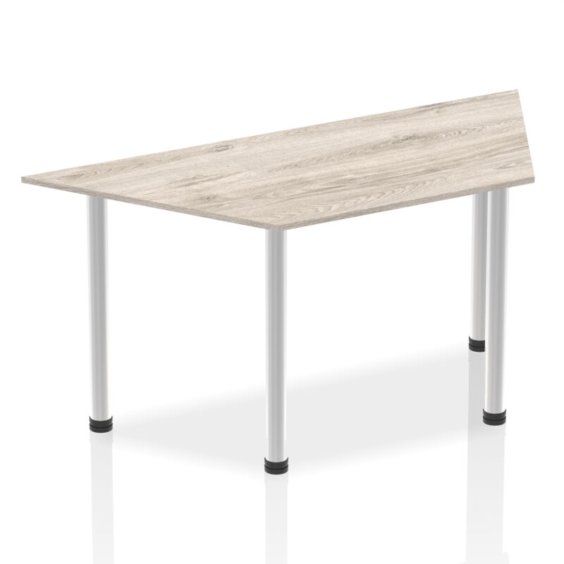 Pace Trapezium Table With Post Leg - Image 7