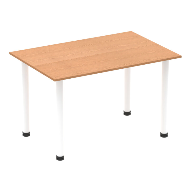 Pace 1200mm Straight Table With Post Leg - Image 20