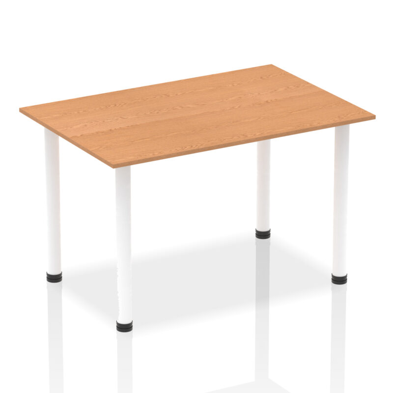 Pace 1400mm Straight Table With Post Leg - Image 20