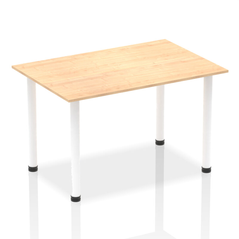 Pace 1400mm Straight Table With Post Leg - Image 15