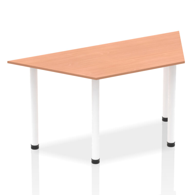 Pace Trapezium Table With Post Leg - Image 5