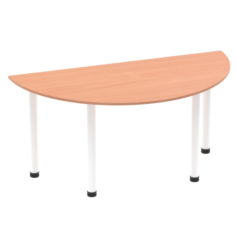 Pace Semi-Circle Table With Post Leg - Image 5