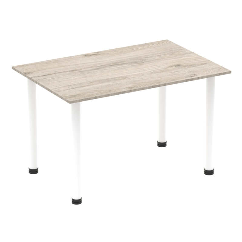 Pace 1200mm Straight Table With Post Leg - Image 10