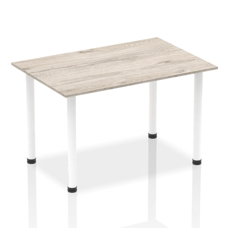 Pace 1400mm Straight Table With Post Leg - Image 10