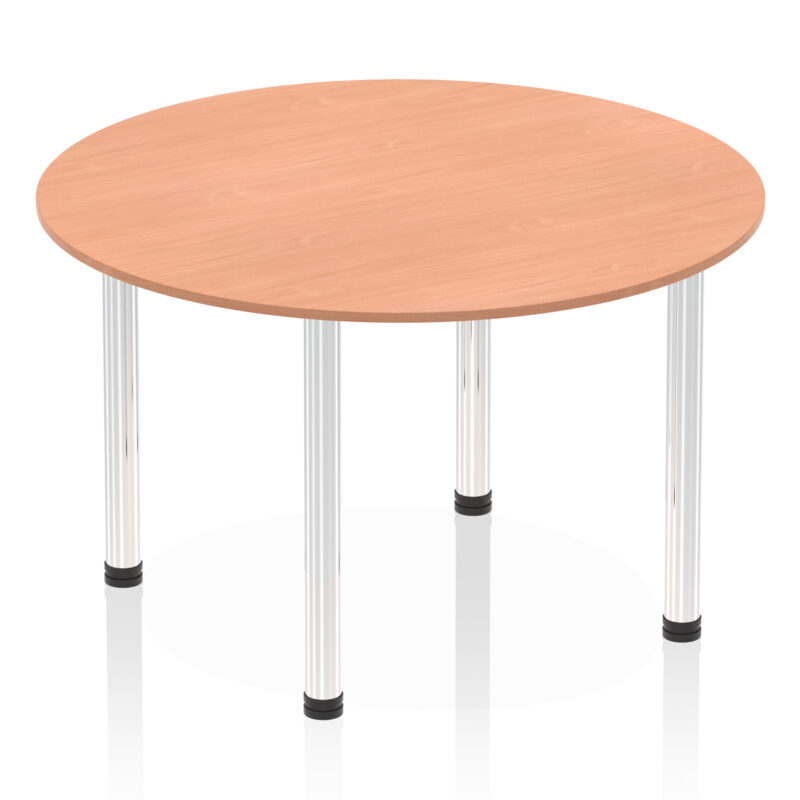 Pace Round Table With Post Leg - Image 29