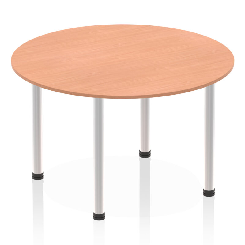 Pace Round Table With Post Leg - Image 28