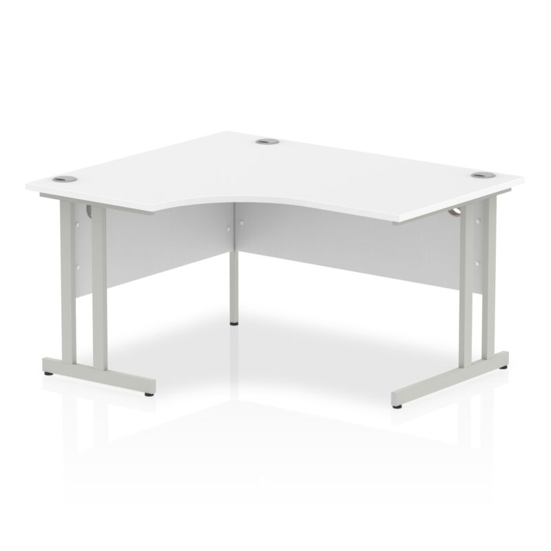 Pace 1400mm Left Crescent Desk Cantilever Leg - Image 11