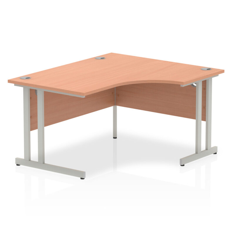 Pace 1400mm Right Crescent Desk Cantilever Leg