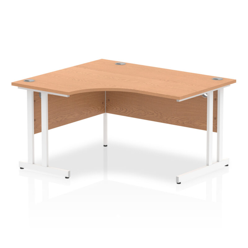 Pace 1400mm Left Crescent Desk Cantilever Leg - Image 8