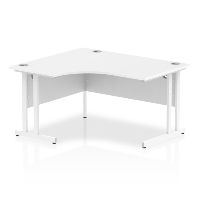 Pace 1400mm Left Crescent Desk Cantilever Leg - Image 12