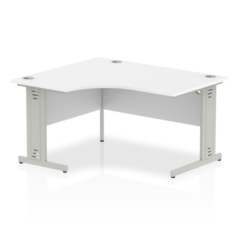 Pace 1400mm Left Crescent Desk Cable Managed Leg - Image 17
