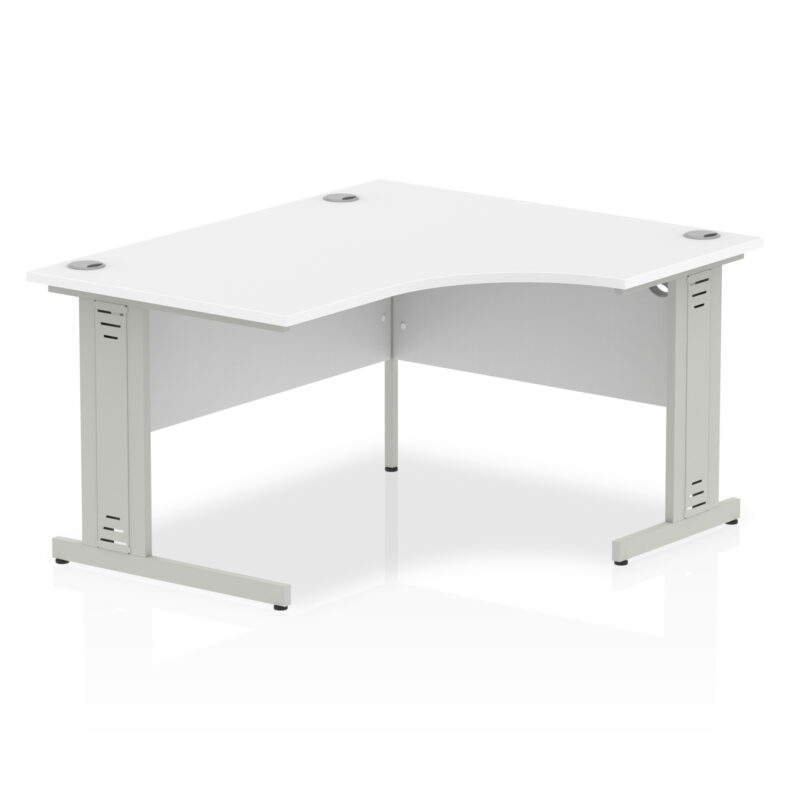 Pace 1400mm Right Crescent Desk Cable Managed Leg - Image 16