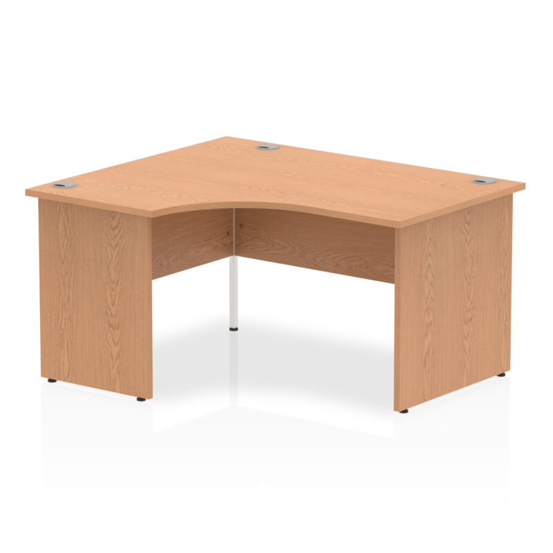 Pace 1400mm Left Crescent Desk Panel End Leg - Image 7