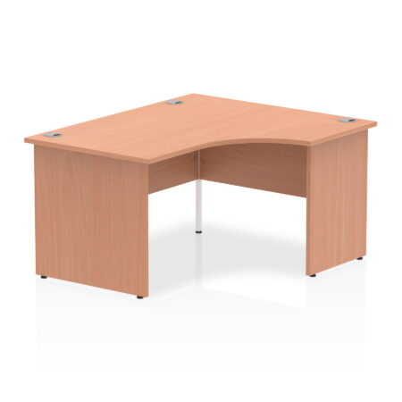 Pace 1400mm Right Crescent Desk Panel End Leg