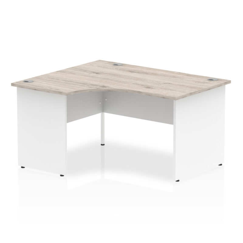 Pace 1400mm Left Crescent Desk Panel End Leg - Image 4