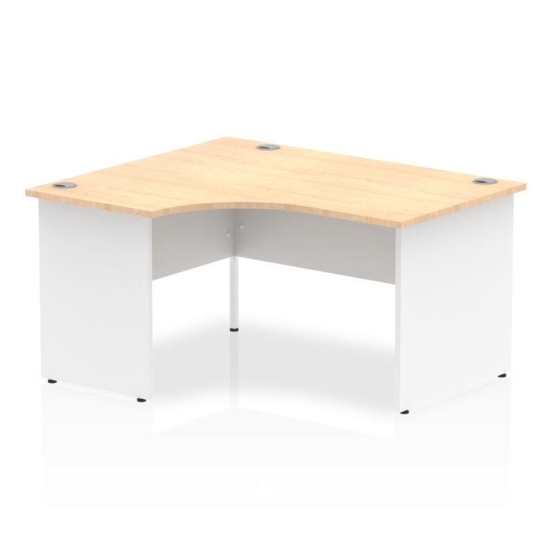 Pace 1400mm Left Crescent Desk Panel End Leg - Image 6