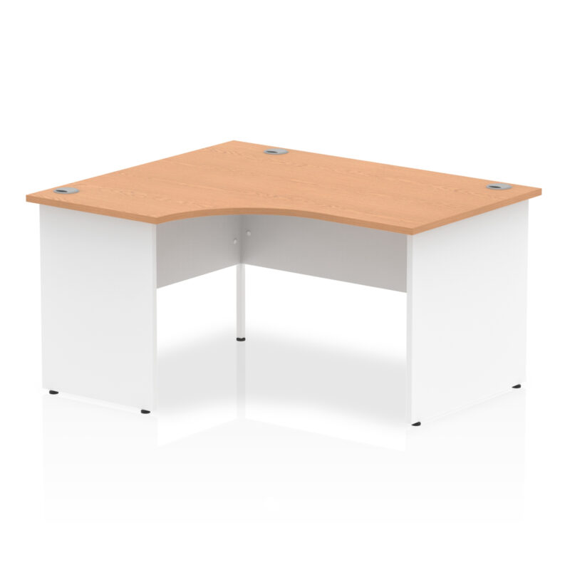 Pace 1400mm Left Crescent Desk Panel End Leg - Image 8