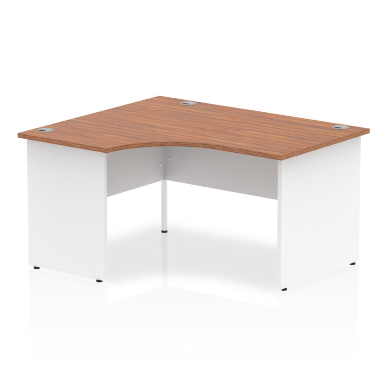 Pace 1400mm Left Crescent Desk Panel End Leg - Image 10