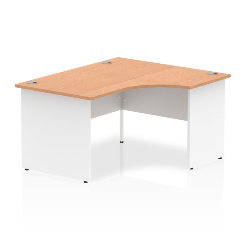 Pace 1400mm Right Crescent Desk Panel End Leg - Image 8