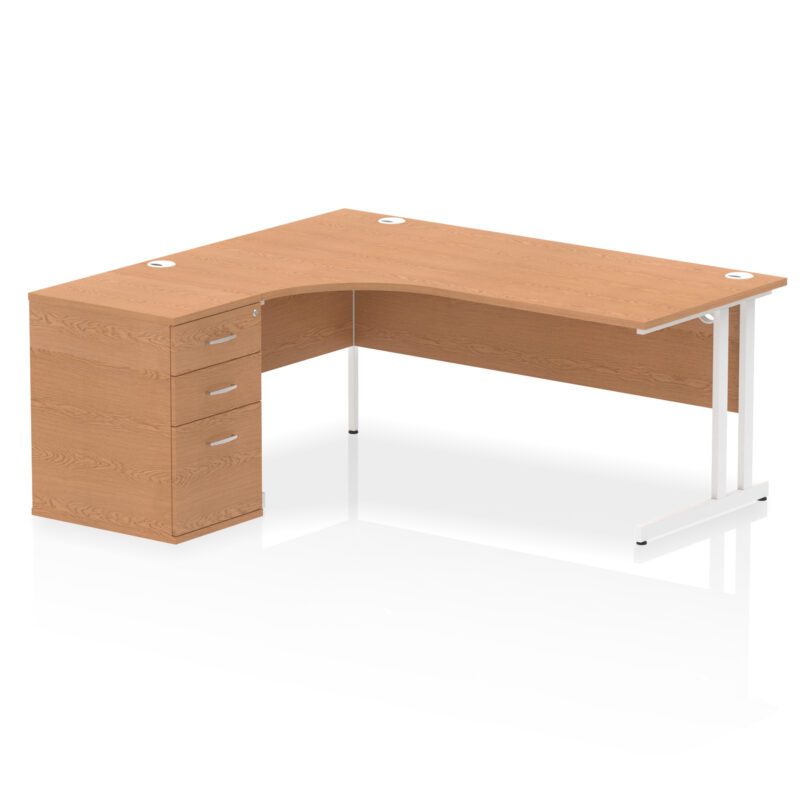Pace 1800mm Cantilever Left Crescent Desk Workstation - Image 21