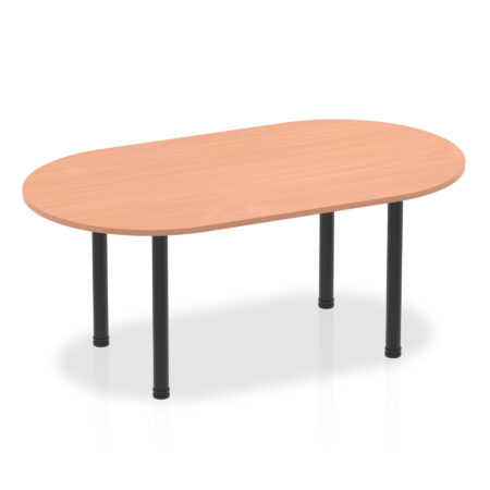Pace Boardroom Table With Post Leg