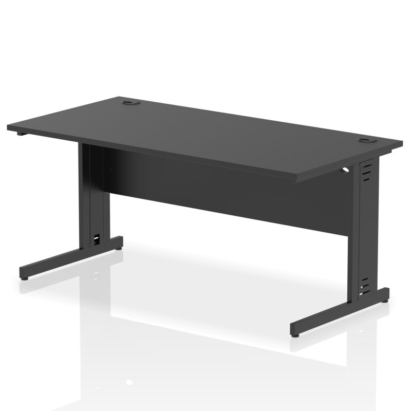 Pace 1600mm Straight Desk Cable Managed Leg - Image 99