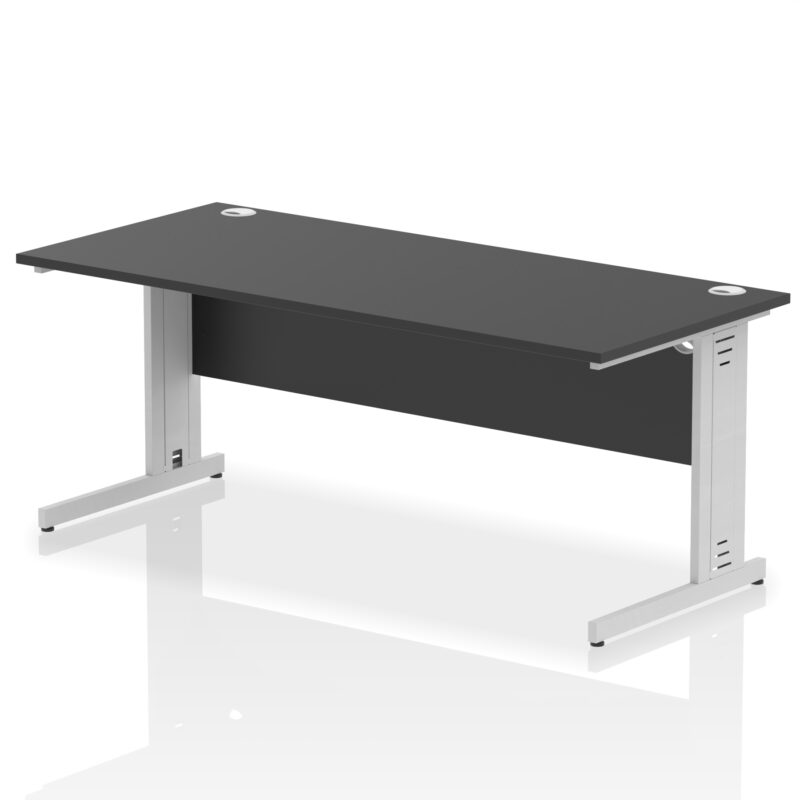 Pace 1800mm Straight Desk Cable Managed Leg - Image 97