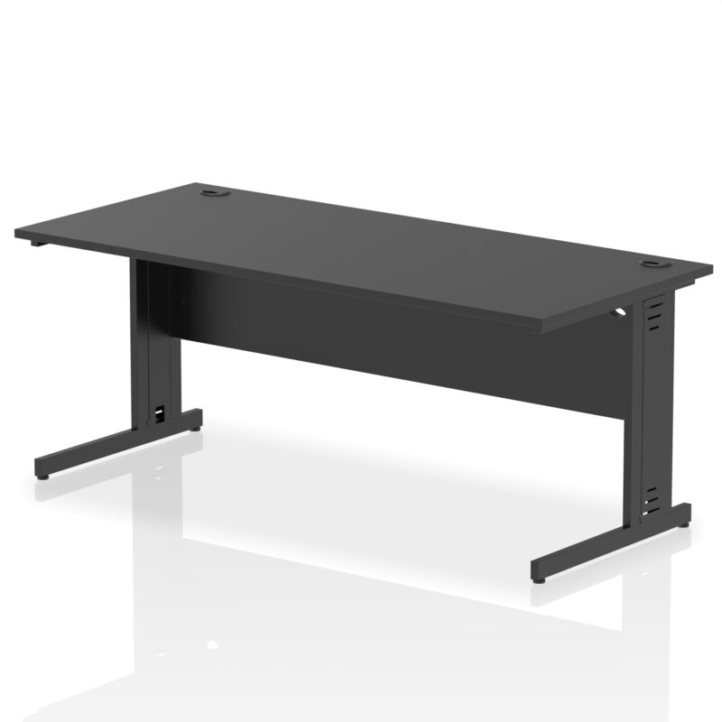 Pace 1800mm Straight Desk Cable Managed Leg - Image 99