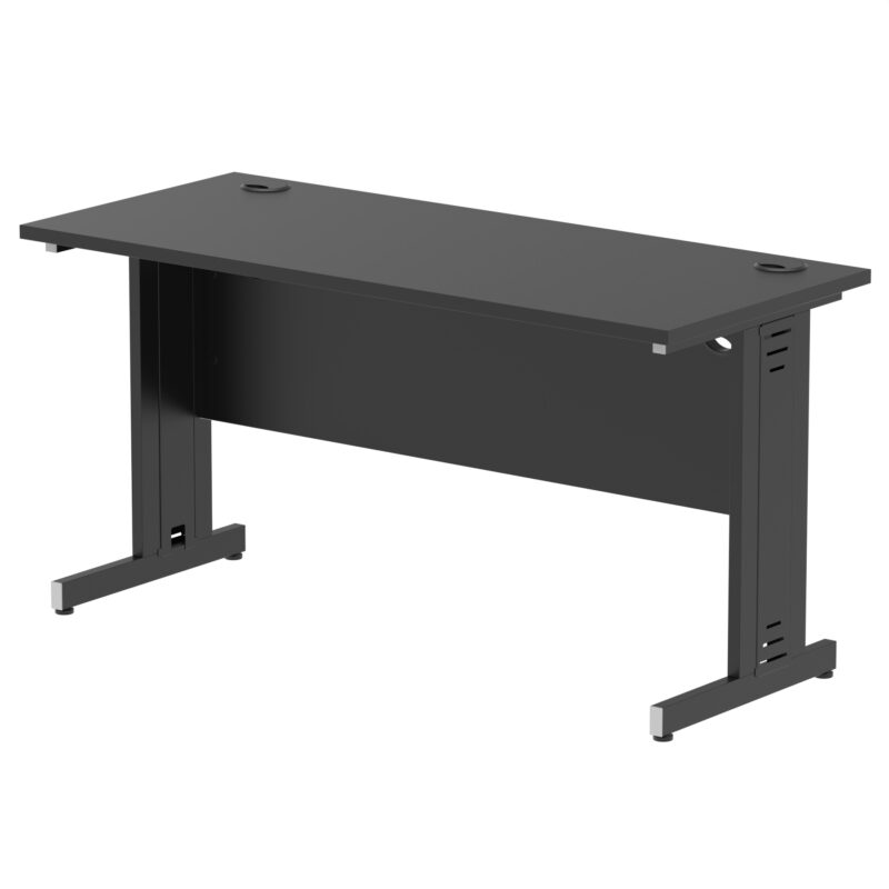 Pace 1400mm Slimline Desk Cable Managed Leg - Image 15