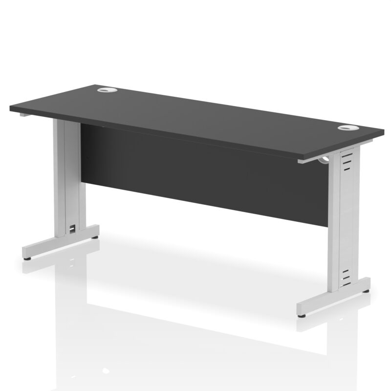 Pace 1600mm Slimline Desk Cable Managed Leg - Image 13