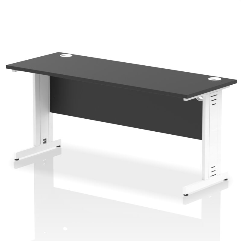 Pace 1600mm Slimline Desk Cable Managed Leg - Image 14