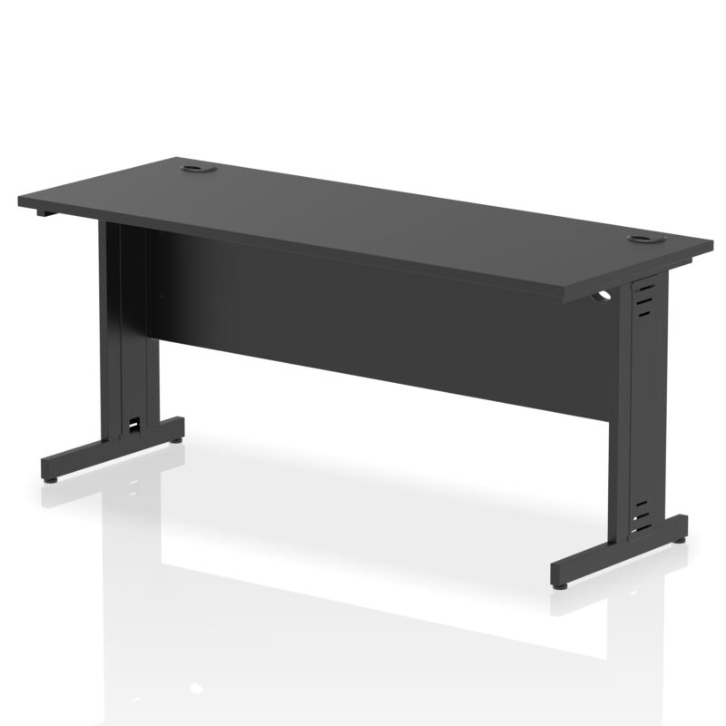 Pace 1600mm Slimline Desk Cable Managed Leg - Image 15